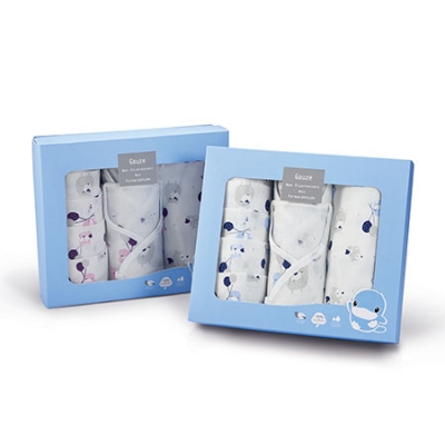 夢想氣球紗布禮盒-8件組