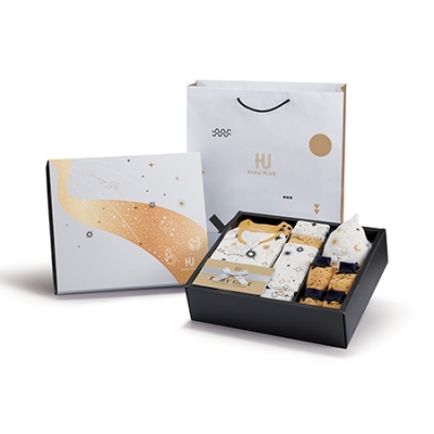 KUKU PLUS 十二星座包巾禮盒-16件組