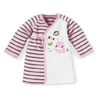 酷咕鴨動物條紋初生衣