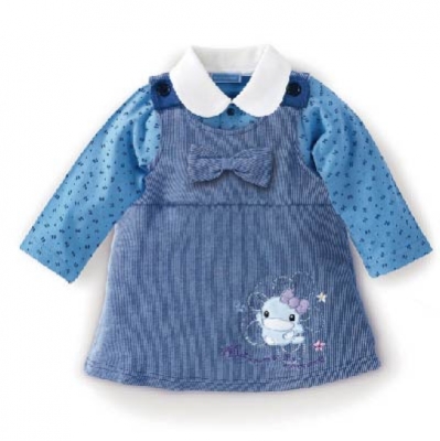 酷咕鴨啾啾吊帶裙組