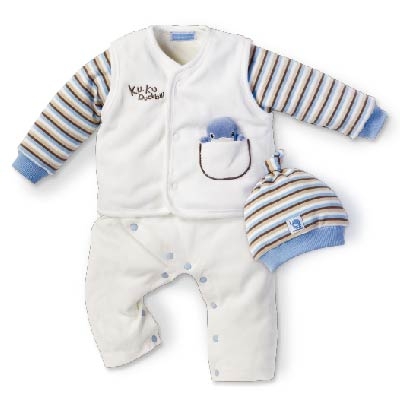 酷咕鴨剪毛絨背心妙妙裝禮盒