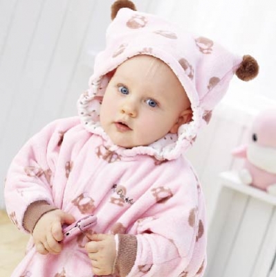 小雪球暖暖連帽斗篷