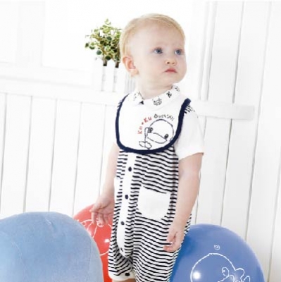 酷咕鴨時尚條紋短兔裝禮盒