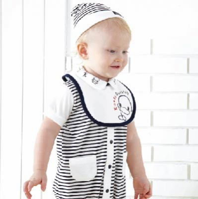 酷咕鴨時尚條紋短兔裝禮盒