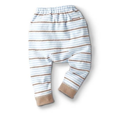 秋氛條紋初生褲