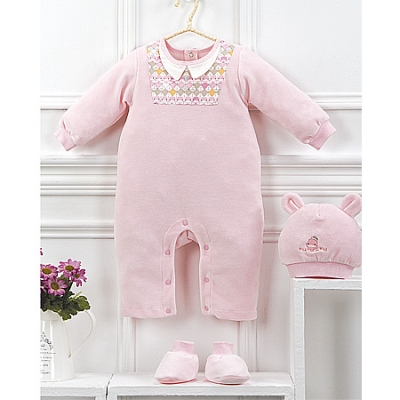 經典格紋棉絨兔裝禮盒