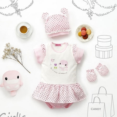 甜心女孩連身裝禮盒