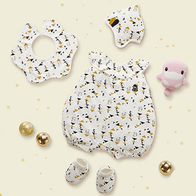 小金塊系列  連身燈籠褲禮盒