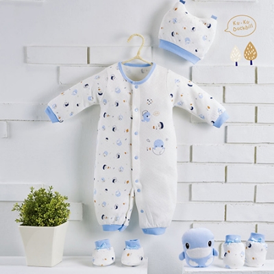 趣味印花連身禮盒