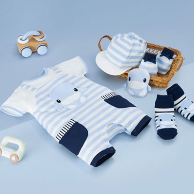 小酷鴨造型連身裝禮盒