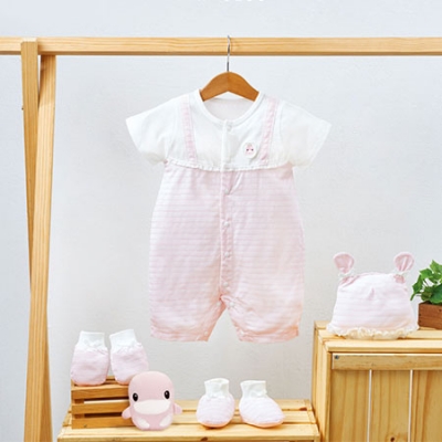 小細紋連身裝禮盒