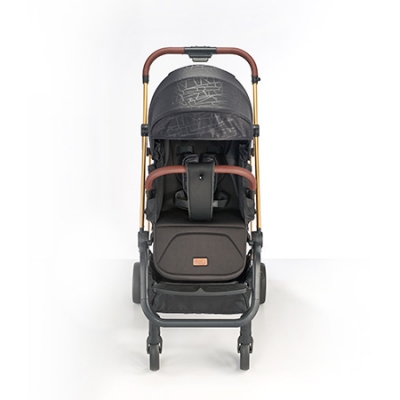 幻黑˙旋轉雙向手推車