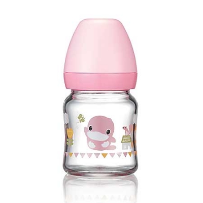 寬口玻璃奶瓶-120ml