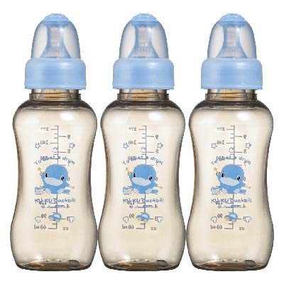 酷咕鴨PES智慧呼吸葫蘆奶瓶組3入-標準口徑