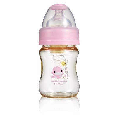 酷咕鴨新防脹氣PES寬口奶瓶140ml