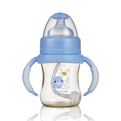 新防脹氣PES寬口葫蘆成長奶瓶140ml