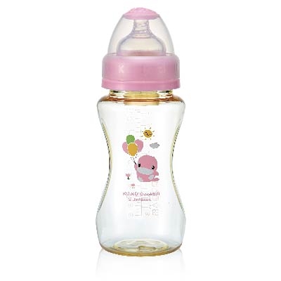 新防脹氣PES寬口葫蘆奶瓶-330ml