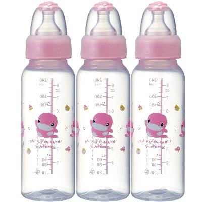 晶鑽PP標準奶瓶三入