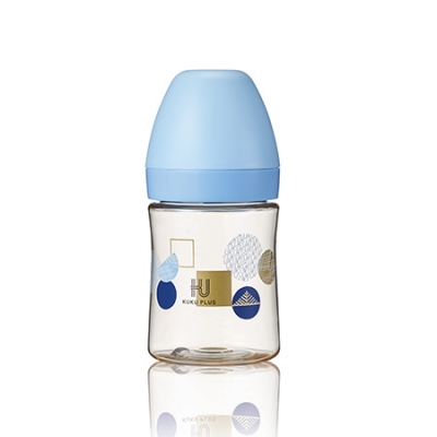 KUKU PLUS PPSU仿親餵防脹氣奶瓶 160ml