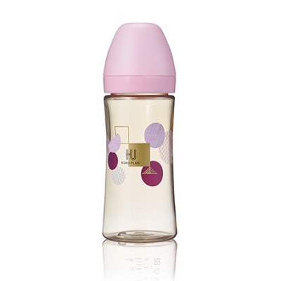 KUKU PLUS PPSU仿親餵防脹氣奶瓶 300ml