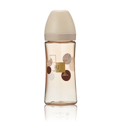 KUKU PLUS PPSU仿親餵防脹氣奶瓶 300ml