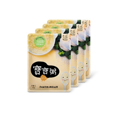 南瓜小雞寶寶粥-4入