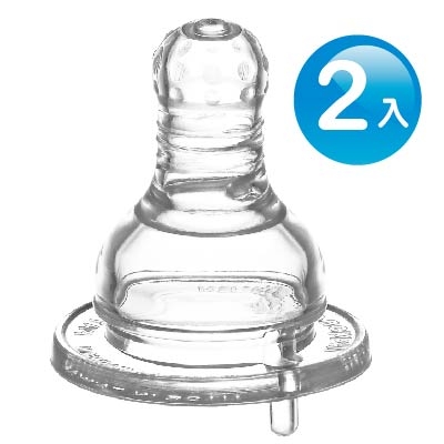 防脹氣母乳型奶嘴-標準圓孔M