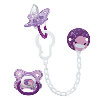 繽紛樂奶嘴鍊+較大安撫奶嘴