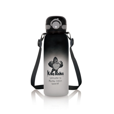 酷咕鴨彈蓋鎖扣漸變水壺-700ml