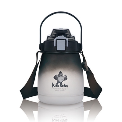 酷咕鴨彈蓋提把胖胖水壺-1200ml