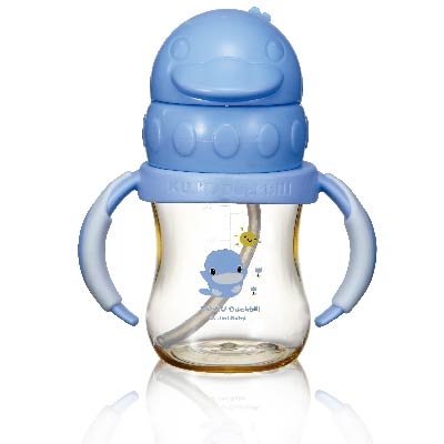 酷咕鴨酷樂滑蓋學習杯-PES寬口徑