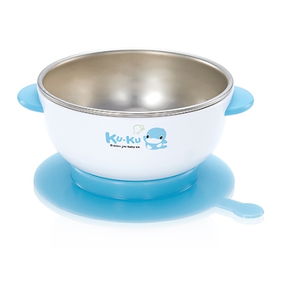 不銹鋼隔熱吸盤碗