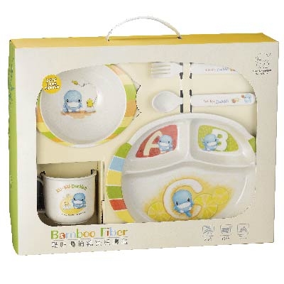 Bamboo Fiber Tableware Gift