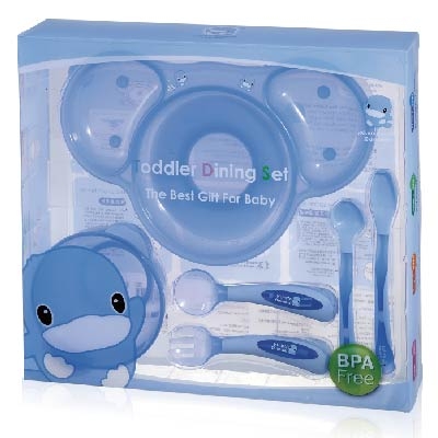 酷咕鴨學習餐具組