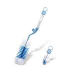 酷咕鴨造型式奶瓶刷+絲絨布