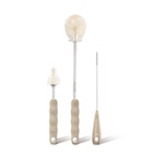 KUKU PLUS 全角度矽膠奶瓶刷組-伯爵奶