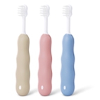 超細軟毛學握幼兒牙刷-3入組