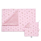 酷咕鴨荳荳安撫毯-復古粉