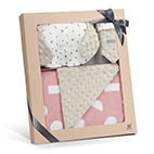 (新品預告) KUKU PLUS  極簡幾何神奇荳荳安撫毯套組禮盒