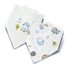 星星雲雙面三角領巾