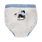 黑色8號 男童三角內褲