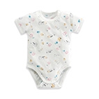 懶人洞洞包屁衣-繽紛粉 6-12m