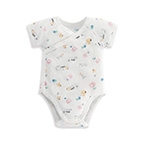 懶人洞洞包屁衣-繽紛粉 0-3m