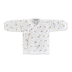 狐狸熊緹花紗布肚衣