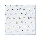 狐狸熊緹花滿底紗布手帕-3入