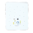 格子緹花紗布大浴巾