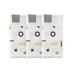 KUKU PLUS 純真之瞳紗布手帕-3入