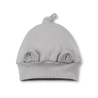 KUKU PLUS 竹纖羅紋造型嬰兒帽