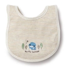 酷咕鴨有機純棉繡花小圍兜