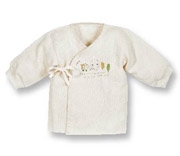 酷咕鴨有機緹花紗布肚衣